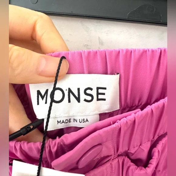NWT Monse DW Zipper Detail Pants Sz 8 $1190 - Picture 10 of 14